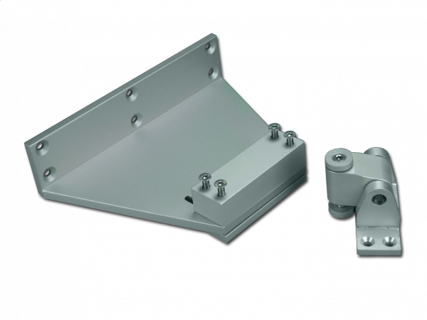 Photo of the EA-KL2 folding arm for mounting on Raico 150D profiles for SHE windows
