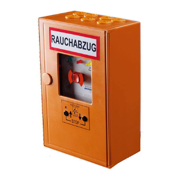 LiSE control unit for lift shaft smoke extraction