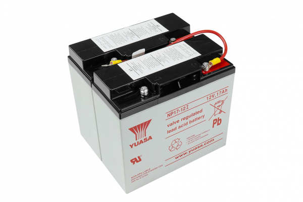 Photo of the spare rechargeable battery Pb for the modular control panel M-SHEV
17Ah